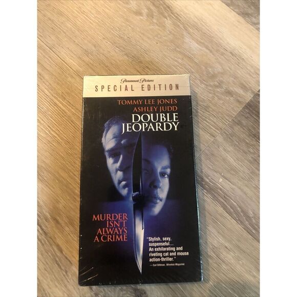 Double Jeopardy (VHS, 2000, Special Edition)- New Sealed- Watermark - Picture 1 of 8